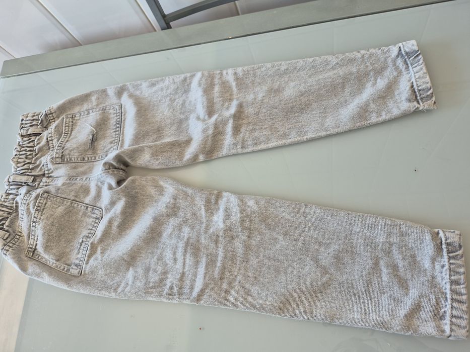 Calças ganga cinzenta Lefties 7/8 anos