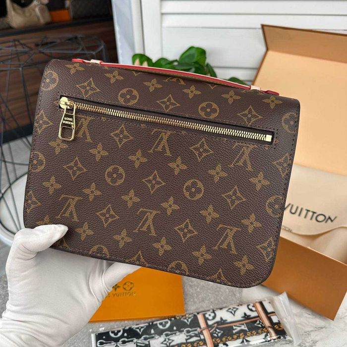 Жіноча сумка Louis Vuitton Pochette Metis Monogram (люкс качество)