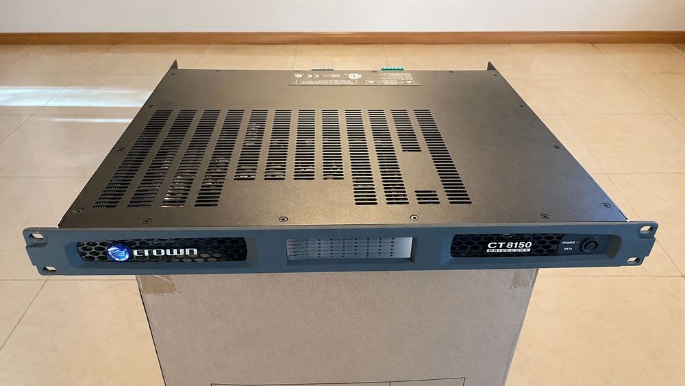 Crown CT8150 końcówka mocy 8-kanałowa 125W