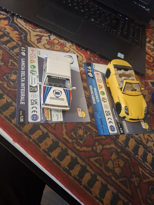 cobi Lancia delta integrale + Maserati Grancabrio