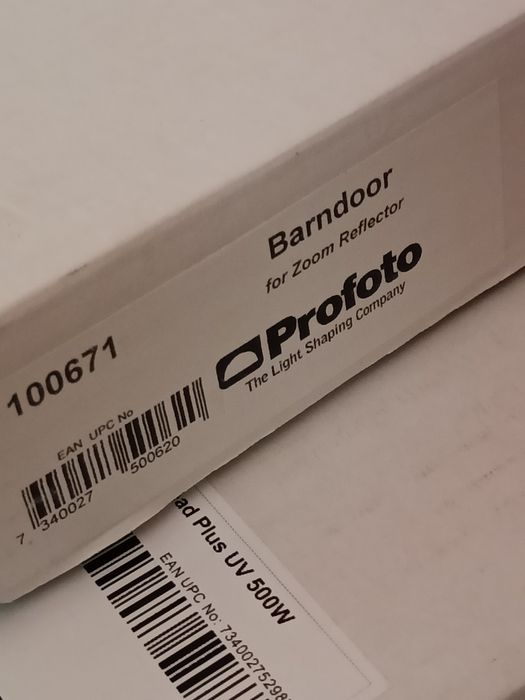Profoto ProHead Plus UV 500W wrota barndoor zoom reflector nowa