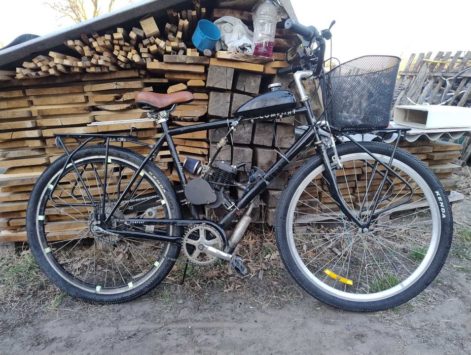 Мотовелосипед, веломопед