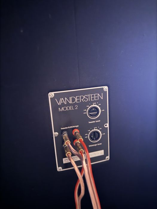 Colunas Hi-Fi vandersteen model 2