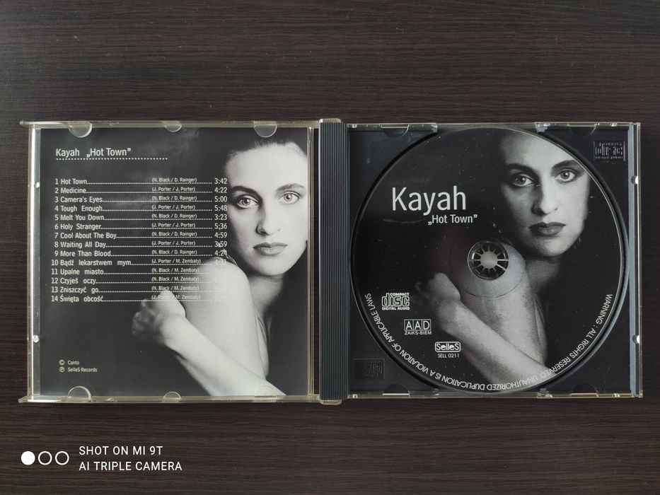 KAYAH "Hot Town" album CD unikat stan IDEALNY + gratis singiel