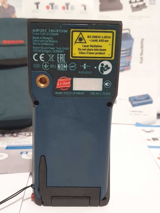 BOSCH GLM 120C dalmierz laserowy z kamerą Nowy 120m Bluetooth