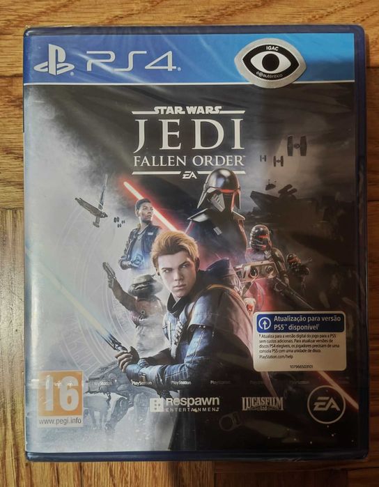 Jogo PS4 Star Wars Jedi: Fallen Order - Selado