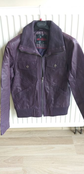 Skorzana damska kurtka rozm.M