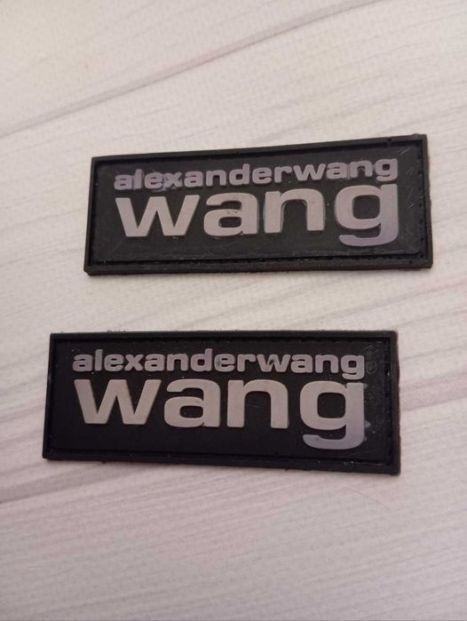 Силиконовые нашивки. Alexander Wang.