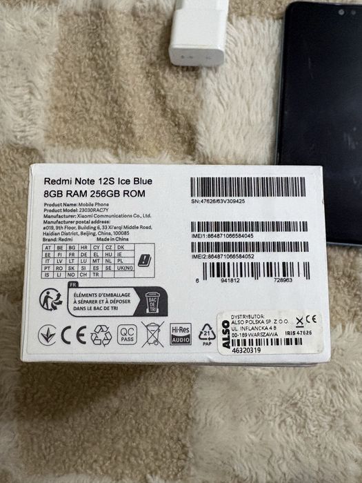 Redmi Note 12s Ice Blue 8/256