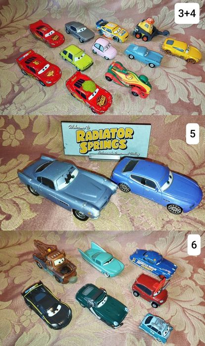 Carrinhos Disney Cars