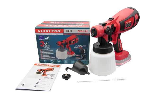 Фарбопульт акумуляторний START PRO SPG2-21