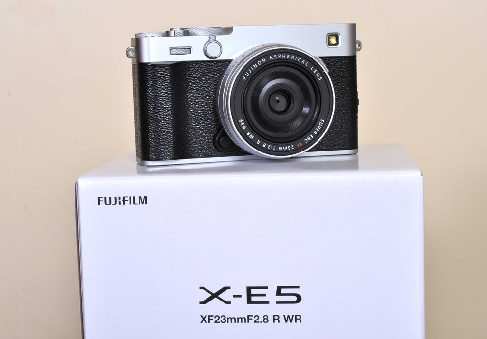 Fuji X-E5 + XF 23mm F: 2.8 WR. Novo, zero fotos, fatura e garantia 3 anos Fuji PT