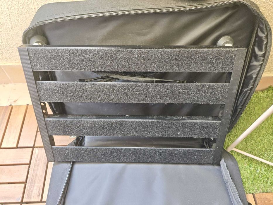Suporte para pedais guitarra.. Pedalbay40 da Palmer