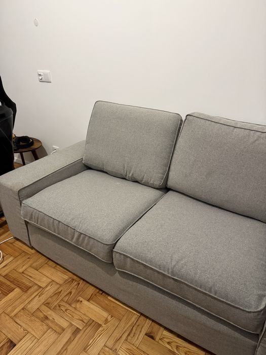Vendo Sofá IKEA Kivik 2 lugares Tallmyra brc/pret.