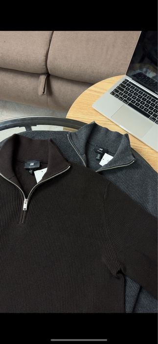 Мужская кофта полузамок H&M