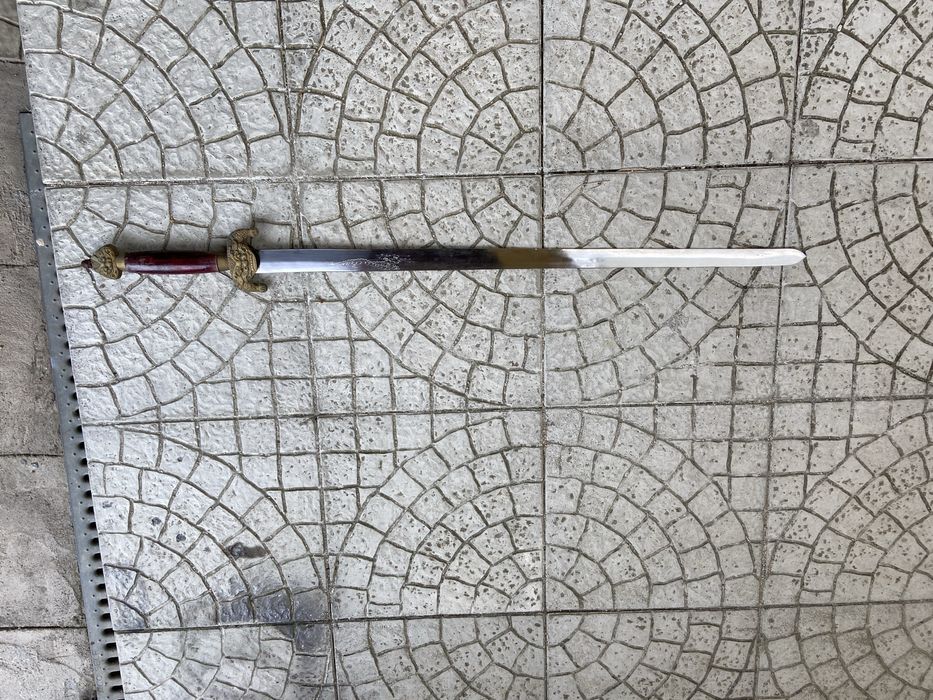 Espada ornamental chinesa - Longquan Dragão e Fênix Jian