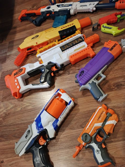 Nerf nerfy duży zestaw