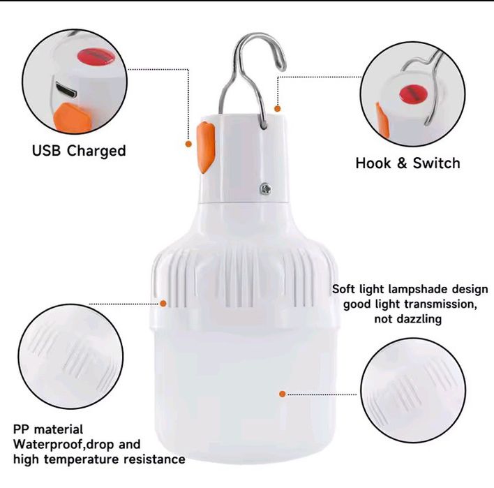 Світильник з акумулятором
