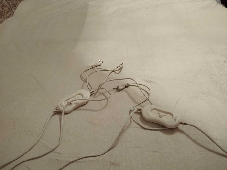 Mantas térmicas elétricas (cama de casal)
