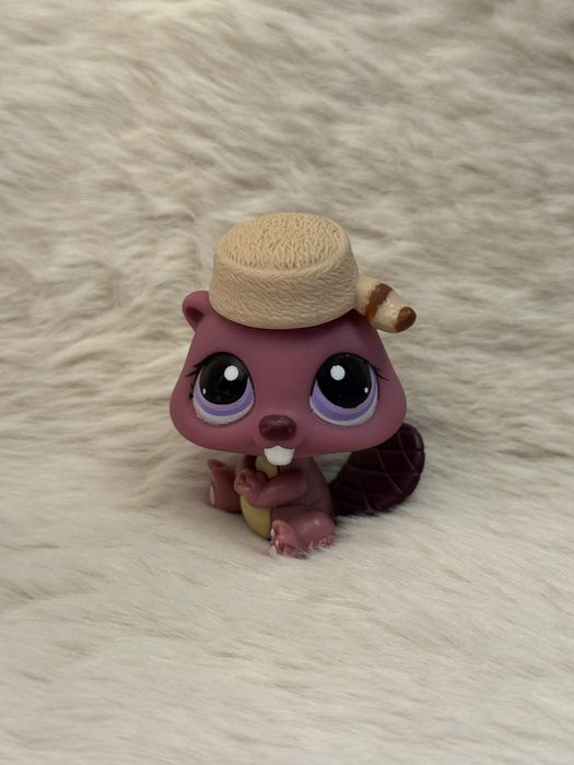 Figurka BÓBR #1410 Littlest Pet Shop LPS Hasbro