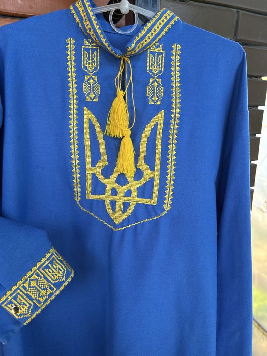 Вишиванка підліткова льон