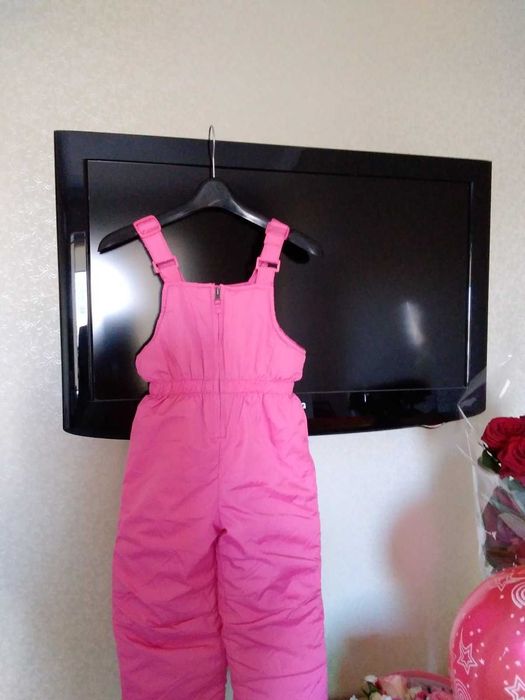 набор зимний комбинезон курточка и комбез