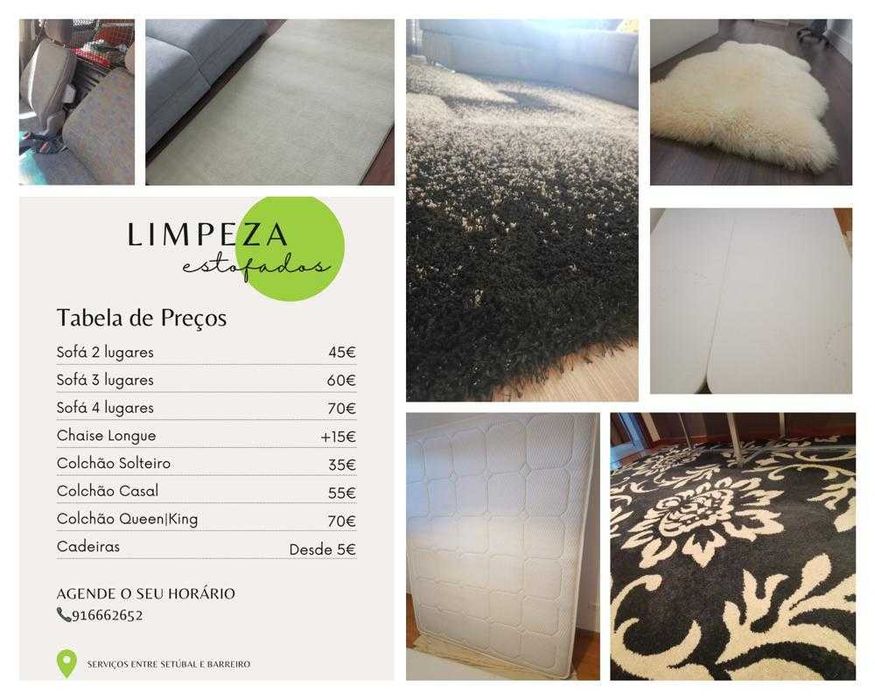 Limpeza de estofados