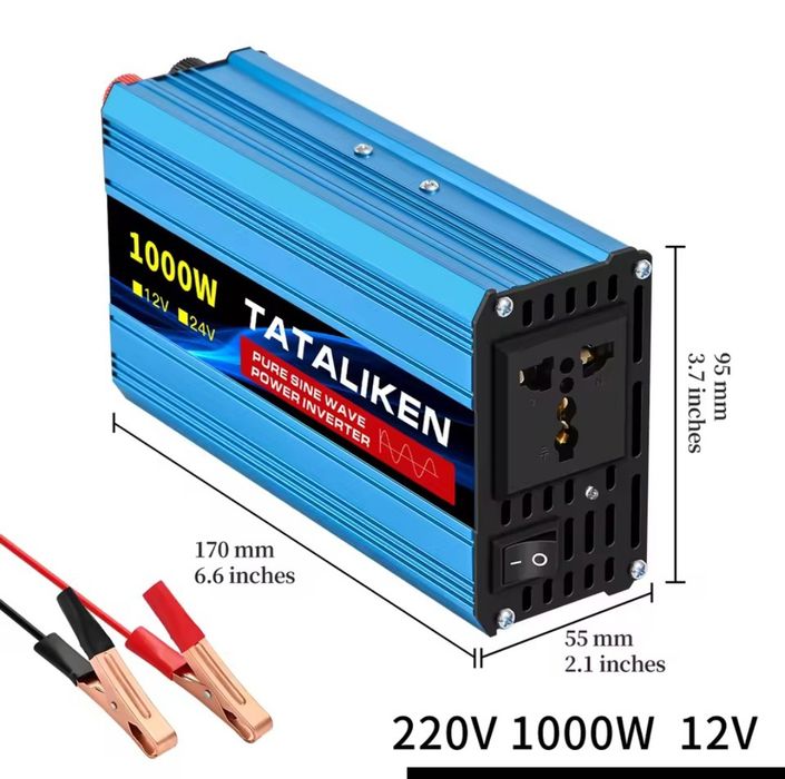 Інвертор 12/220 чистий синус