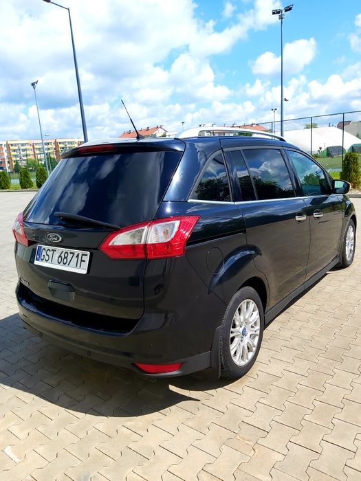 Ford Grand C-Max 7 osobowy  Skóry 1.6 TDCI Klimatronik bezkluczykowy