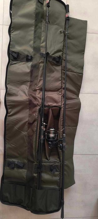 Wędki Fox + kołowrotki Shimano