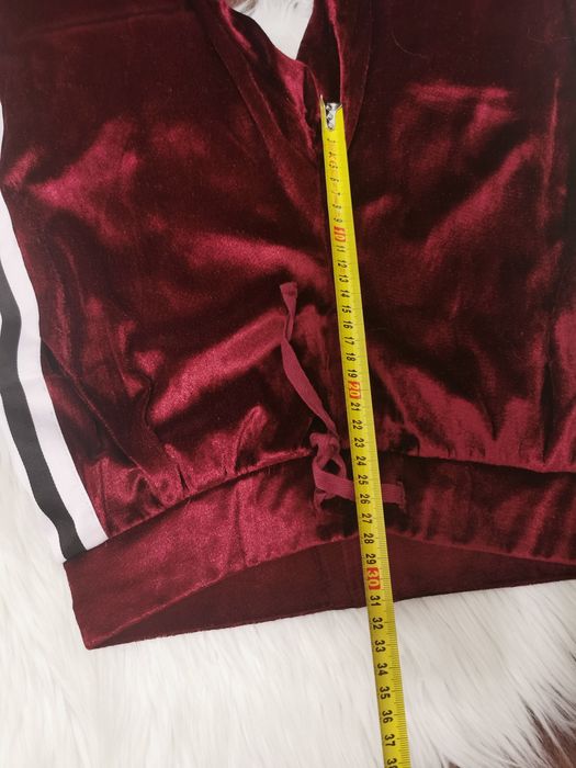 Spodnie dresowe dresy damskie welurowe S 36