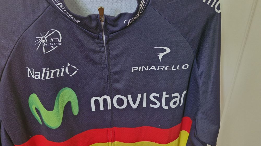 Camisola ciclismo Movistar