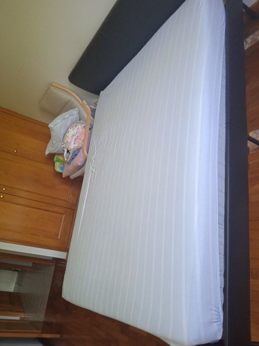 2 Cama slattum com colchão veseroy molas ensacadas