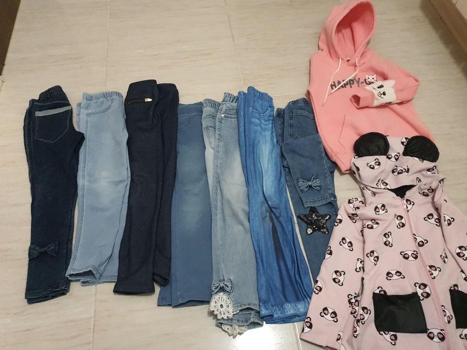 Ubranka dziwczynka 110 na 116