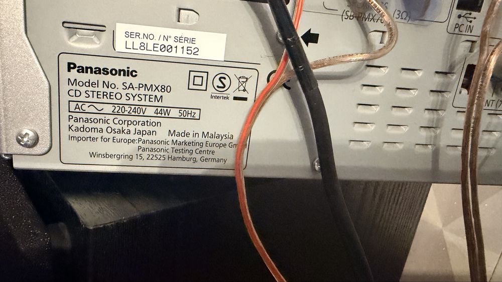 Wieża Panasonic SA-PMX80
