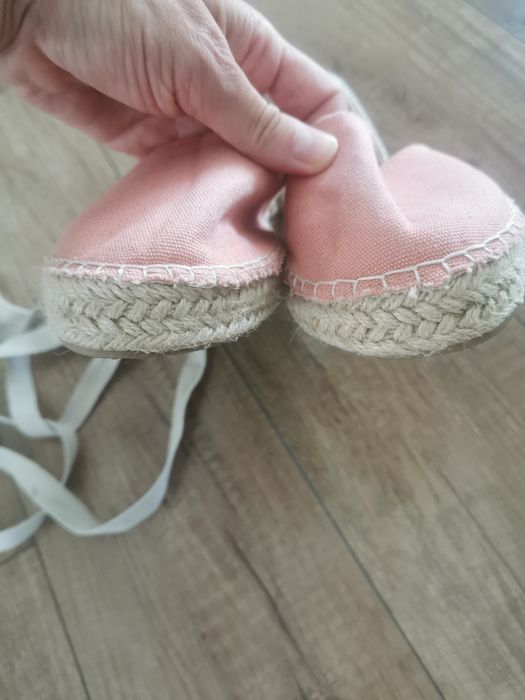 Espadryle Primark 38/39 bez róż