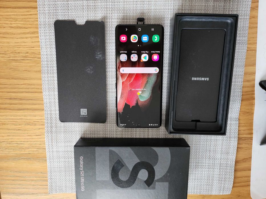 Samsung Galaxy S21 Ultra SM-G998U1/DS 12/128GB Black Новий