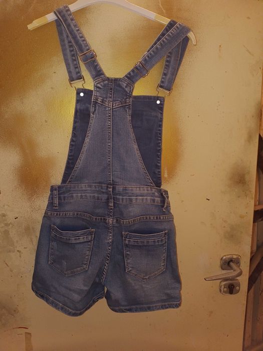 Ogrodniczki jeansowe S