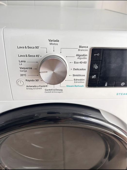 Máquina de lavar e secar Wirlpool