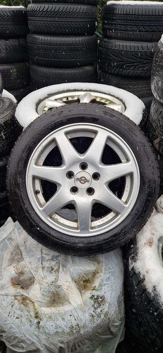 Koła Alufelgi M+S 5x100 185/55r15 Barum Polaris 5 dot3421 Skoda Seat