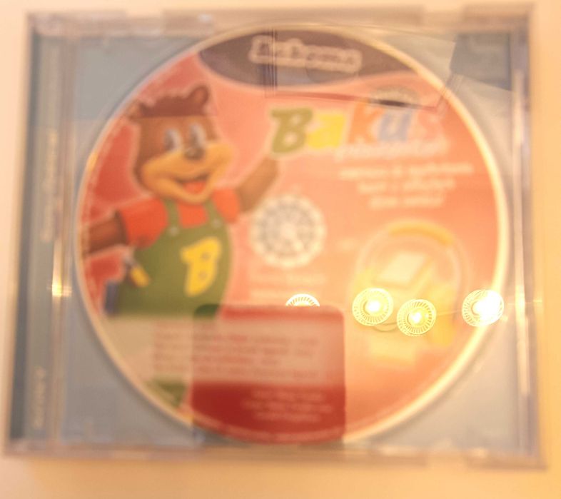 CD audio z muzyką dla dzieci Bakuś wiek 4-6 lat
