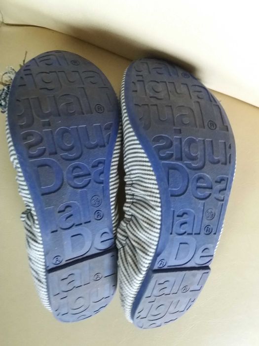 Desigual balerinki w paski marynarski styl r. 39