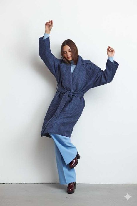 Пальто Италия эксклюзив кашемир 2025 оверсайз шикарный цвет