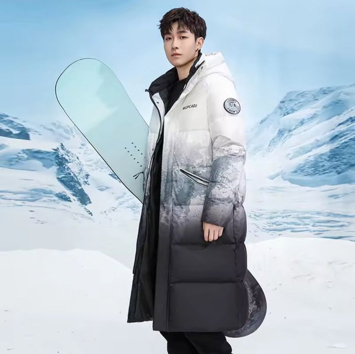Пуховик унісекс високої якості, до -30°