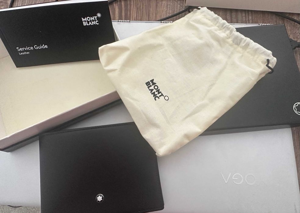 Carteira Montblanc Meisterstück Wallet 6cc (referência 14541)