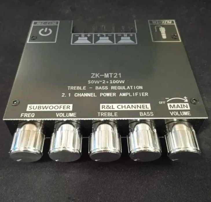 Крутий Підсилювач звуку 2.1 усилитель Hi-Fi стереопідсилювач - усилитель мощности звука на 200W (ORIGINAL)