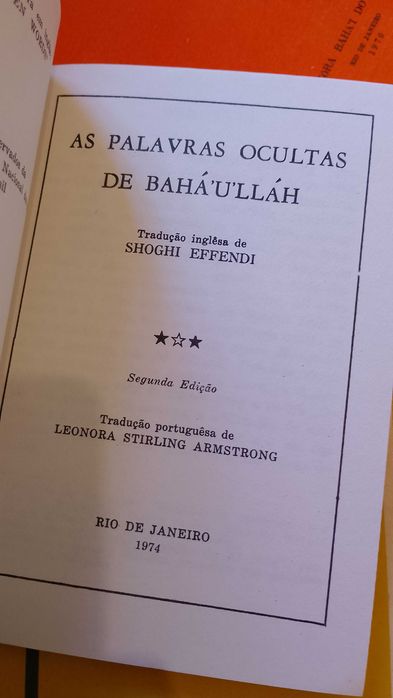 As Palavras Ocultas de Bahá'u'lláh