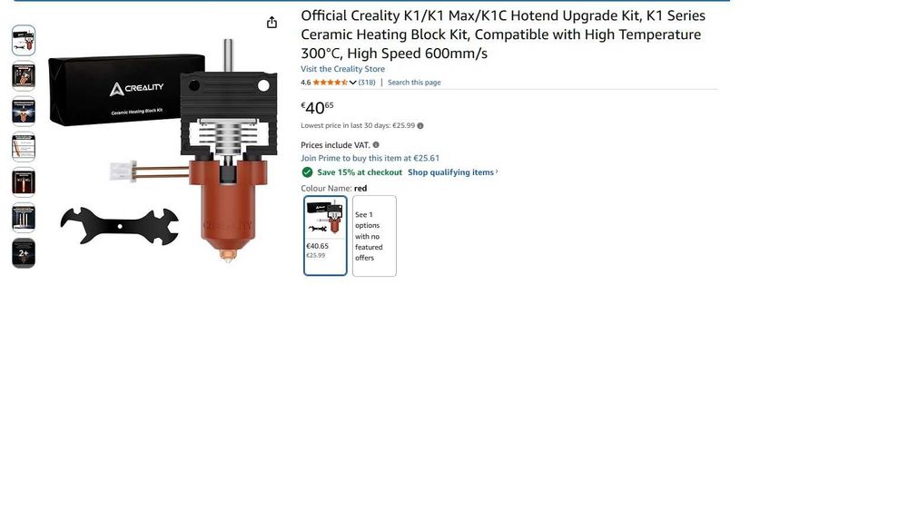Creality K1 MAX 3D Printer482973037300951044
