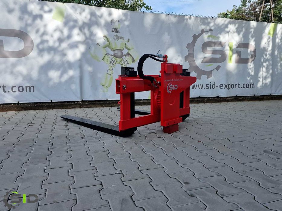 Obrotnica ISO 2 do wózka widłowego, wywrotnica [OB1] SID