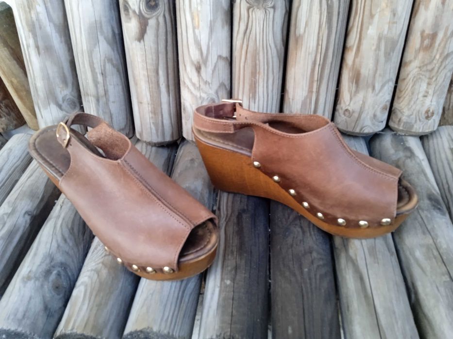 Socas Foreva em cabedal nº 39